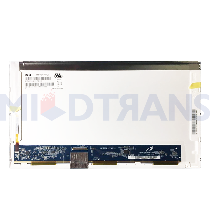 M140NWR2 R1 14,0 pouces écran LCD 1366 * 768 Écran d'ordinateur portable 40pins