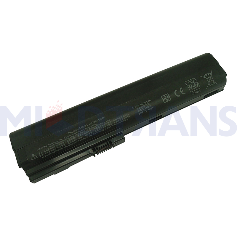 Pour HP EliteBook 2560p 2570p Battery 632423-001 HSTNN-C48C DB2L UB2K Batterie 