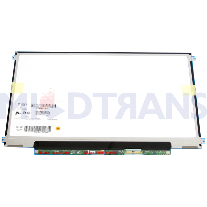LP133WH2-TLL1 LP133WH2 TLL1 13,3 pouces Slim 40 broches LVDS HD TN TN Matrice du panneau d'ordinateur portable Glossy LCD avec support droit gauche