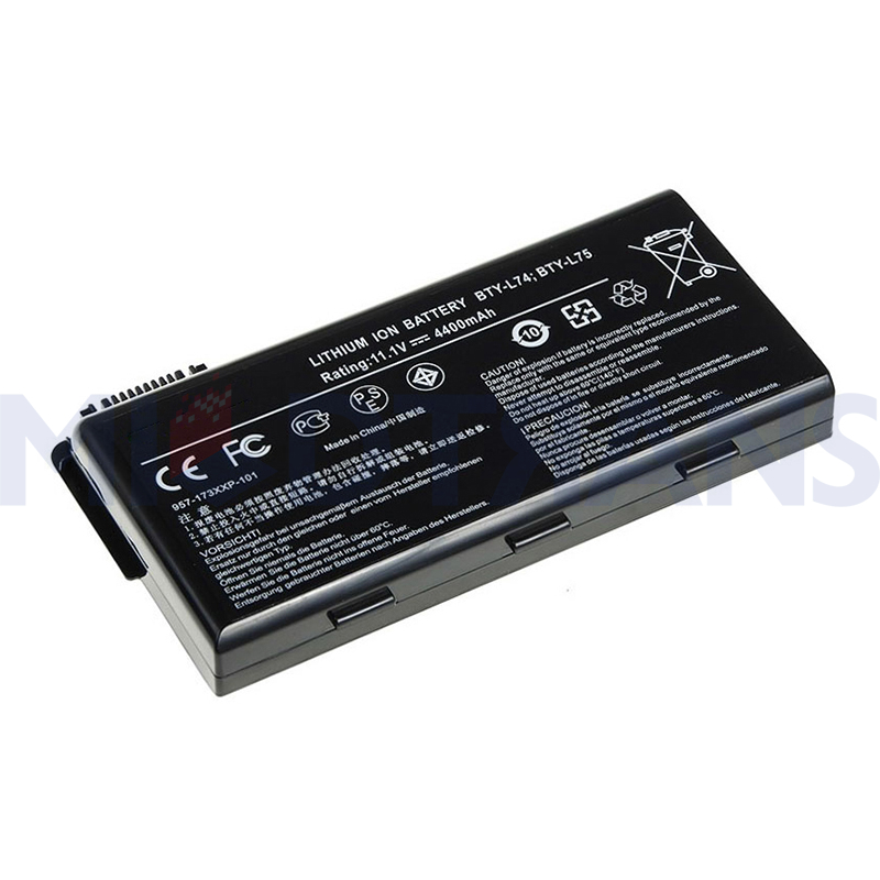 Pour MSI CX620 A6205 CX500 CR630 CX623 CR610 CR700 BTY-L74 BTY-L75 Batterie pour ordinateur portable