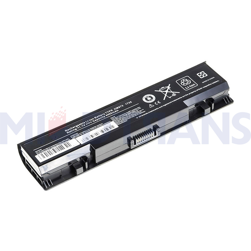 Batterie d'ordinateur portable pour Dell Studio 1735 1736 1737 Batterie Km974 Km976 Km978 MT335 MT342 PE823 PW823 KM973