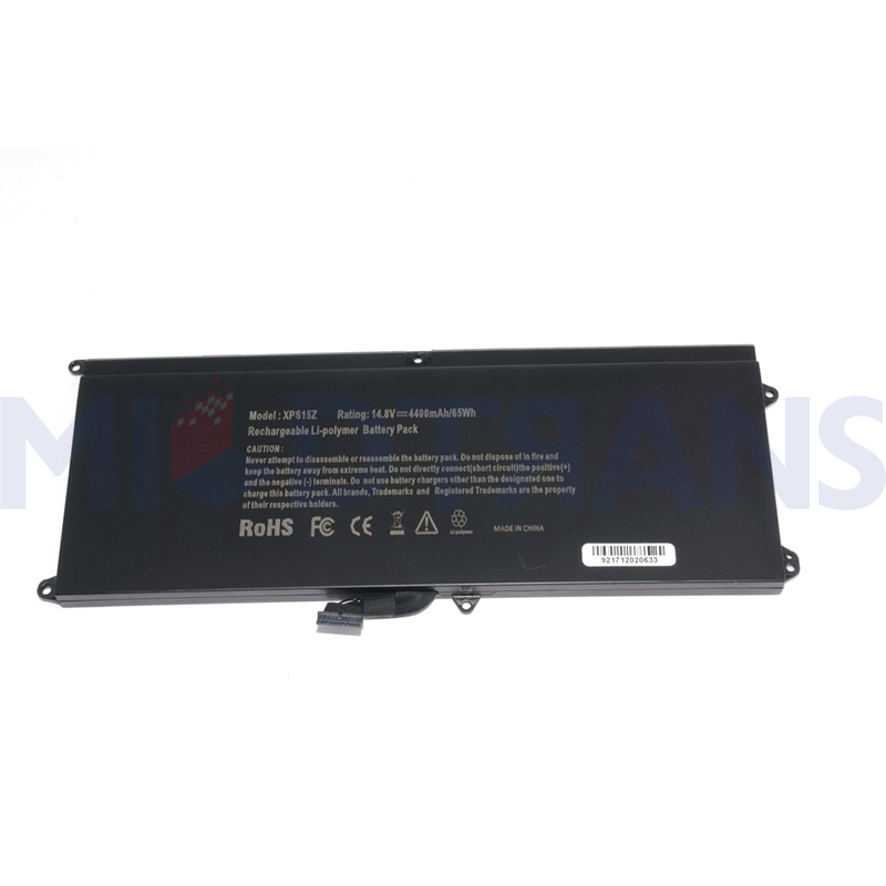 Batterie d'ordinateur portable pour Dell XPS 15Z L511Z 15Z-L511X 15Z-L511Z L511X Ultrabook 0NMV5C 075WY2 75WY2