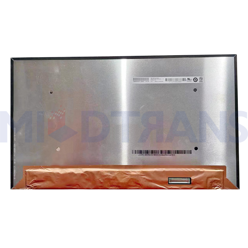 B140ZAN01.5 14.0 "Slim 4k 40 Pins Écran LCD Affichage de la matrice du panneau IPS Remplacement